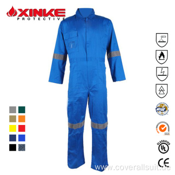 Oem Wholesale Cotton Fireproof Work Coveralls